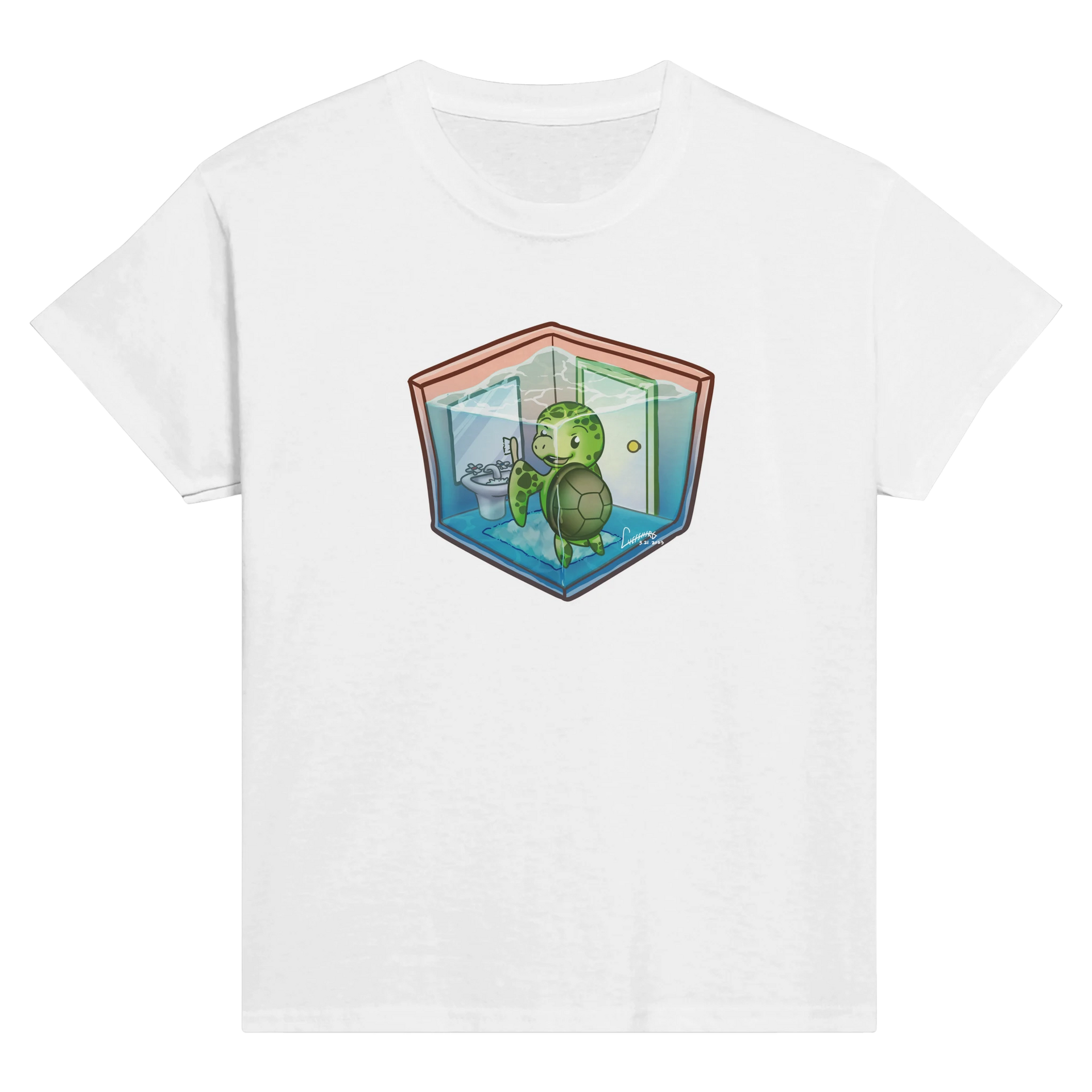 Sea Turtle Graphic Kids T-shirt