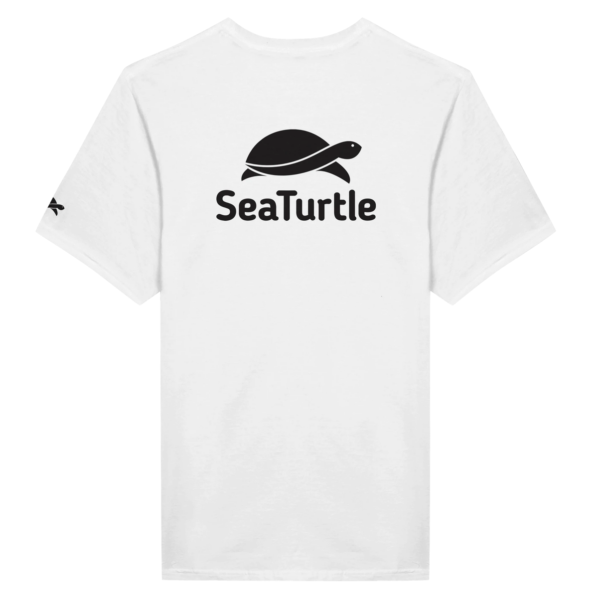 Sea Turtle Classic Unisex Crewneck T-shirt - Logo Graphic (Back)