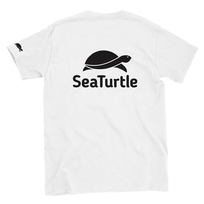 SeaTurtle Classic Unisex Crewneck T-shirt - Logo Graphic (Back)