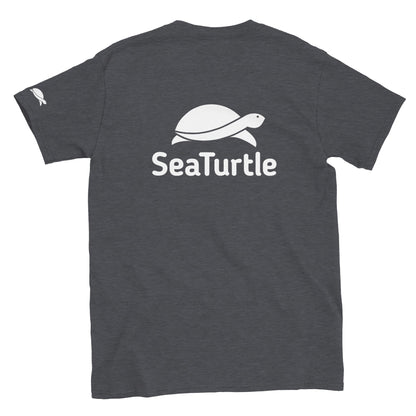 SeaTurtle Classic Unisex Crewneck T-shirt - Logo Graphic (Back)