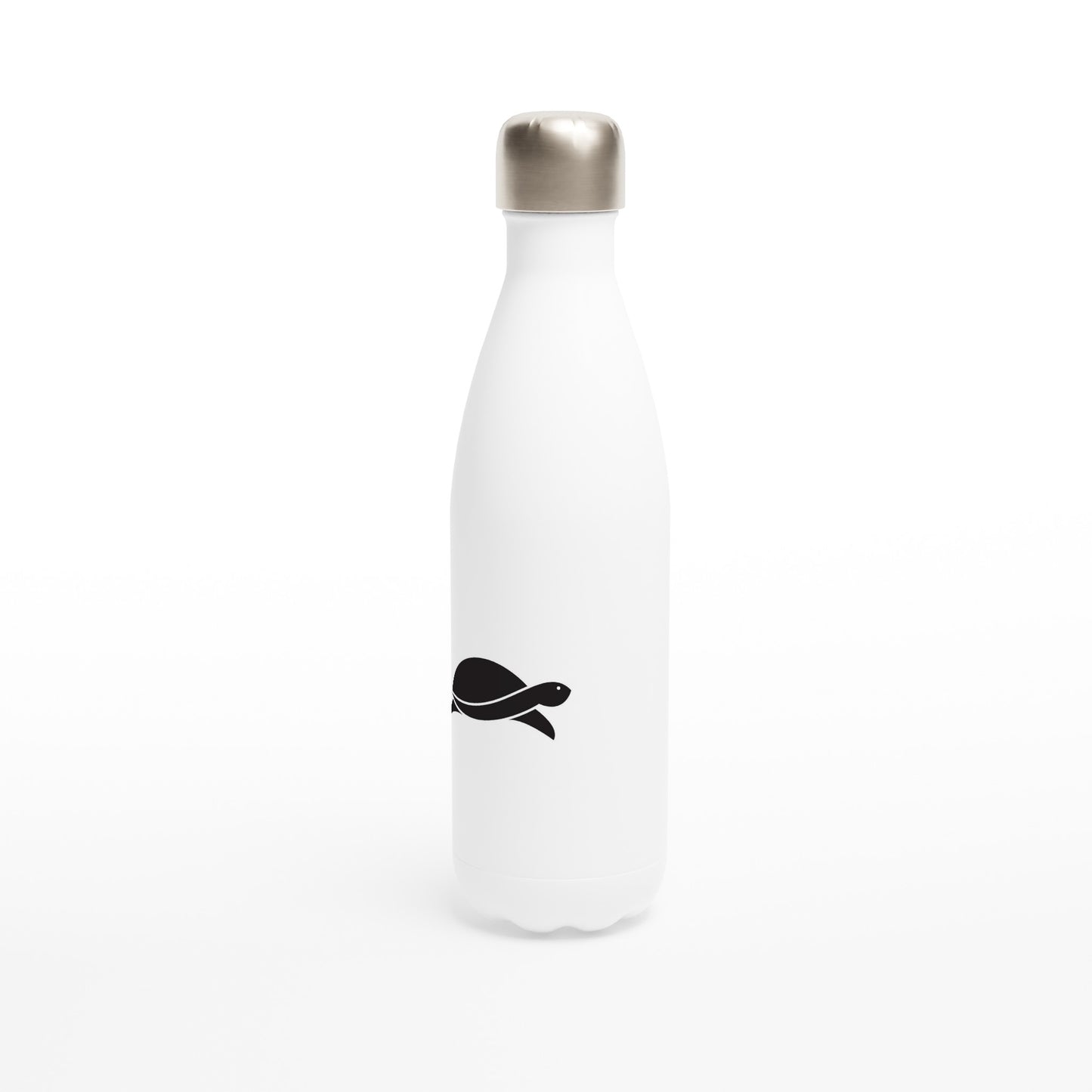 SeaTurtle White 17oz Stainless Steel Water Bottle