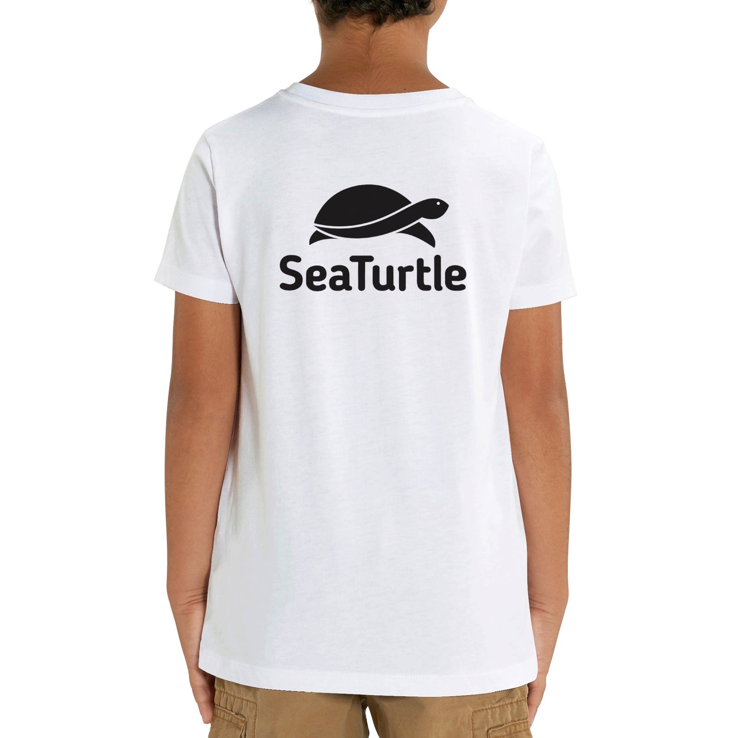 SeaTurtle Organic Kids Crewneck T-shirt